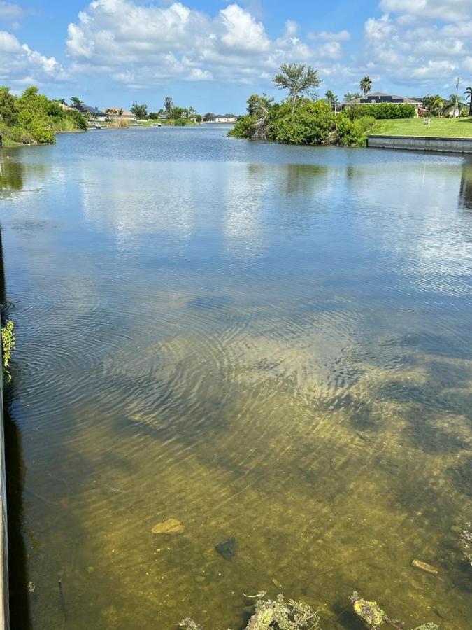 Newly Built Villa Ballerina With Heated Pool And Incredible View Into Beautiful Arrowheadcanal Cape Coral Exterior foto